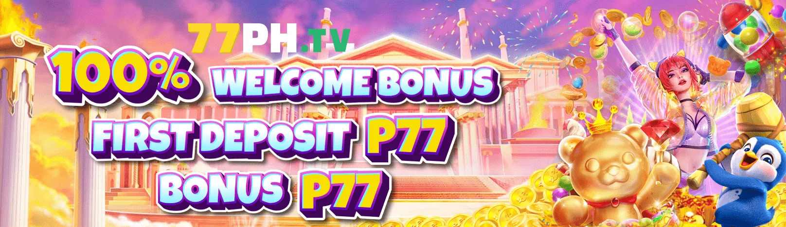 Hình ảnh chính về trò chơi nổ hũ 65win với jackpot lớn và đồ họa sống động